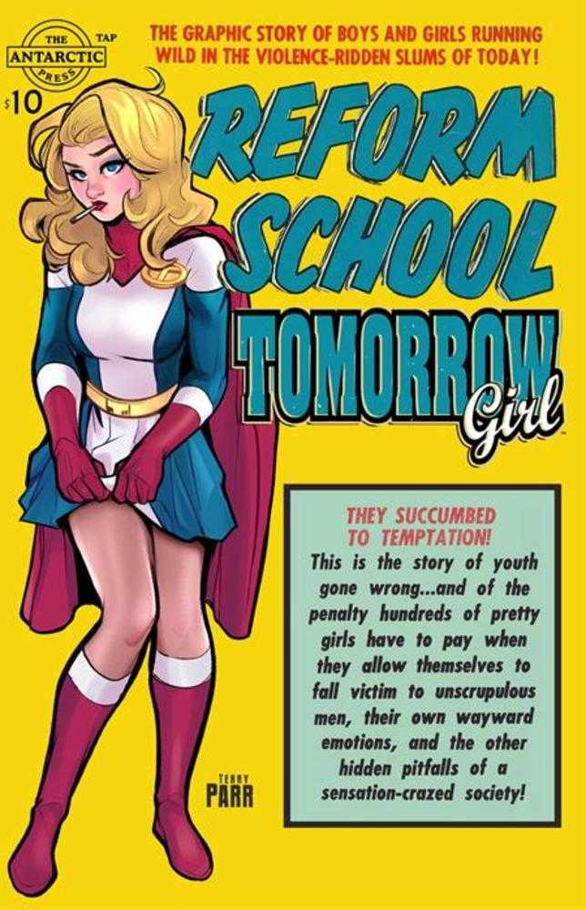 Tomorrow Girl 19 Cover B Terry Parr Retro Homage Variant - Walt's Comic Shop