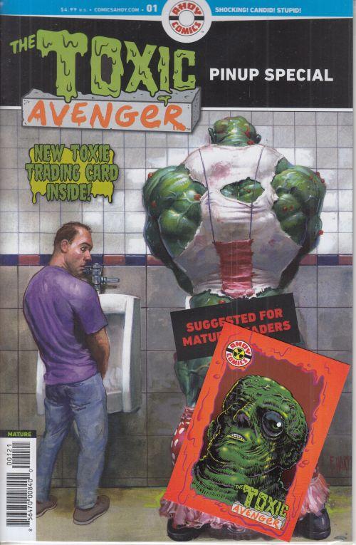 Toxic Avenger Pinup Special (One Shot) Cover B W Tc (Mature) - Walt's Comic Shop