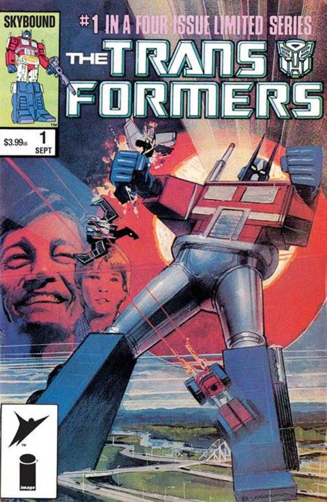 Transformers #1 40th Anniversary Edition (One Shot) Cover A Bill Sienkiewicz - Walt's Comic Shop