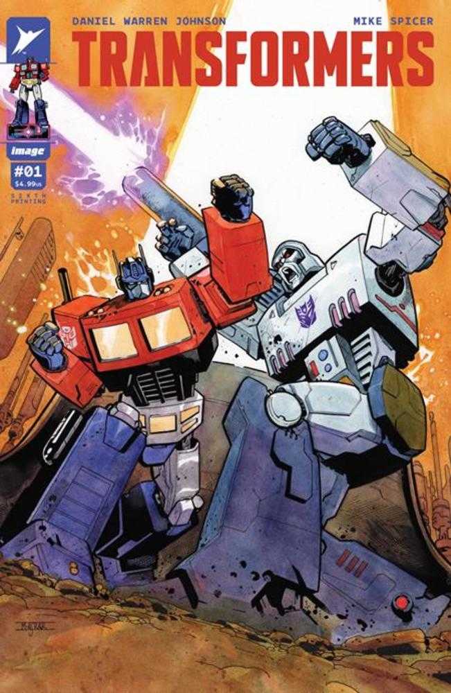 Transformers #1 6th Print - Walt's Comic Shop