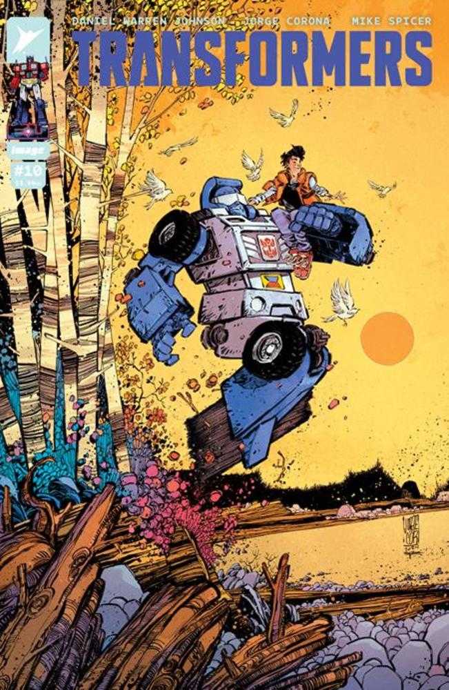 Transformers #10 Cover B Jorge Corona & Mike Spicer Variant - Walt's Comic Shop