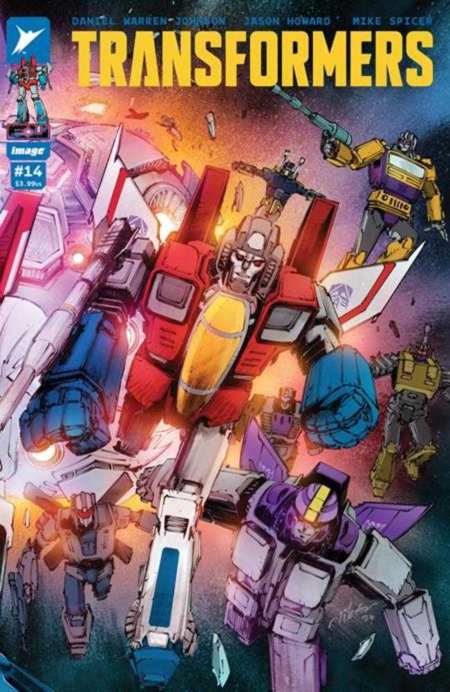 Transformers #14 Cover C 1 in 10 Viktor Bogdanovic Connecting Variant - Walt's Comic Shop