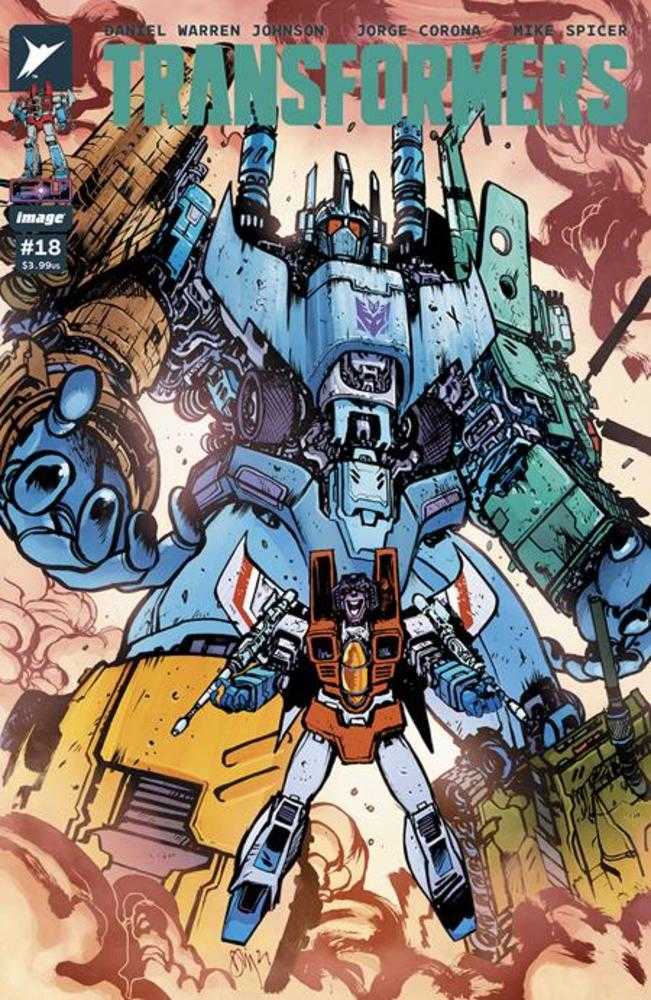 Transformers #18 Cover A Daniel Warren Johnson & Mike Spicer - Walt's Comic Shop