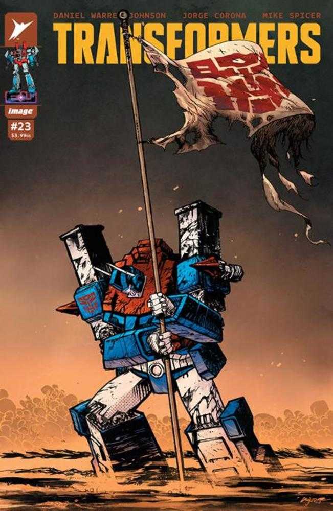 Transformers 23 Cover A Daniel Warren Johnson & Mike Spicer - Walt's Comic Shop