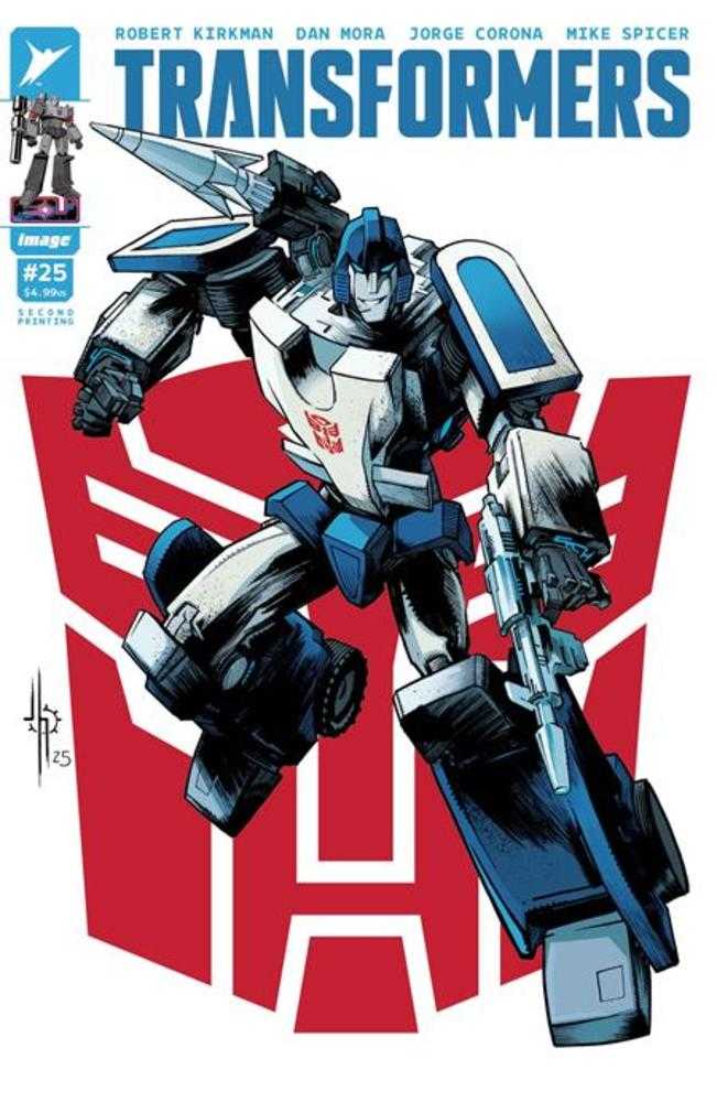 Transformers 25 2 Nd Printing Cover A Jason Howard - Walt's Comic Shop