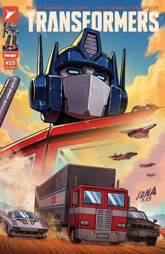 Transformers 25 Cover A David Nakayama - Walt's Comic Shop