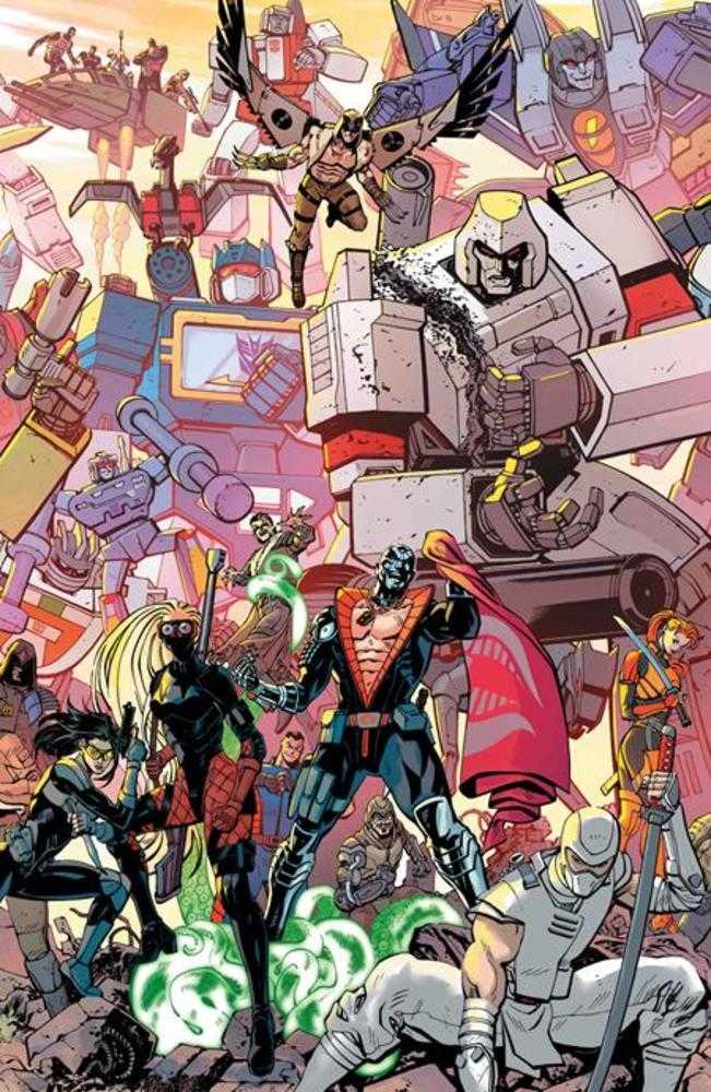 Transformers 33 Cover F Tom Reilly & Adriano Lucas Energon Universe 3rd Anniversary Variant - Walt's Comic Shop