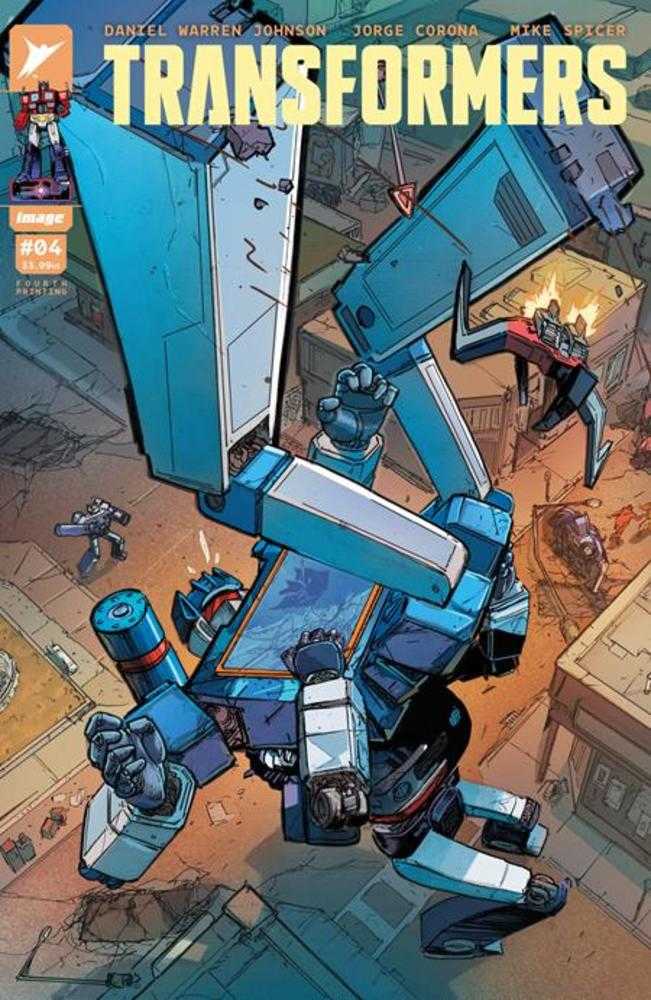 Transformers #4 4TH Printing - Walt's Comic Shop