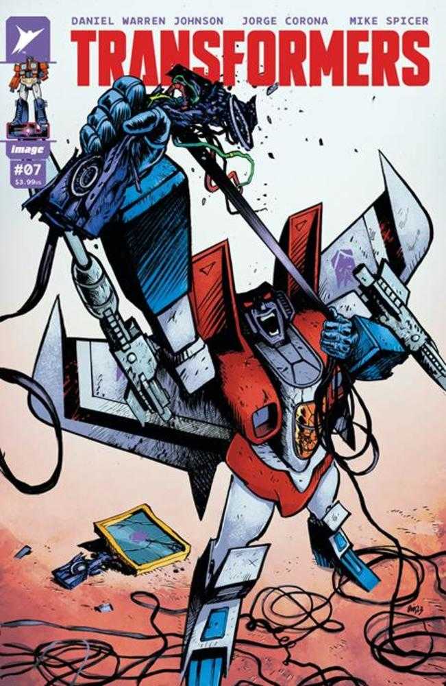 Transformers #7 Cover A Daniel Warren Johnson & Mike Spicer - Walt's Comic Shop