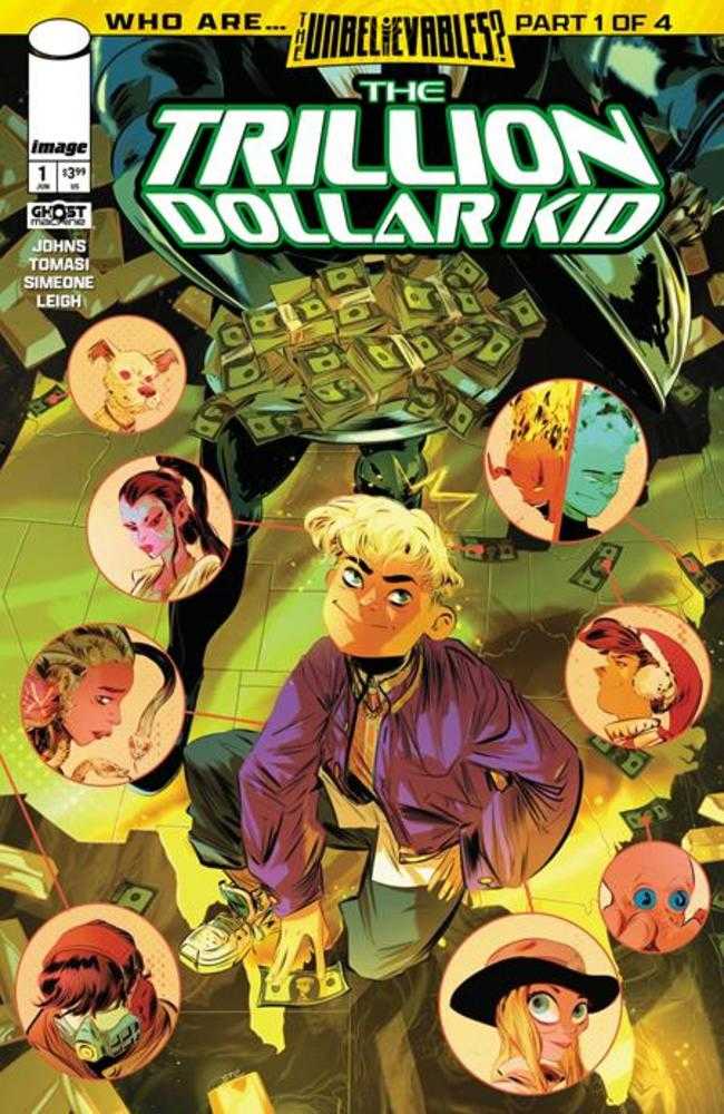Trillion Dollar Kid 1 (Of 2) Cover C Stefano Simeone Variant - Walt's Comic Shop