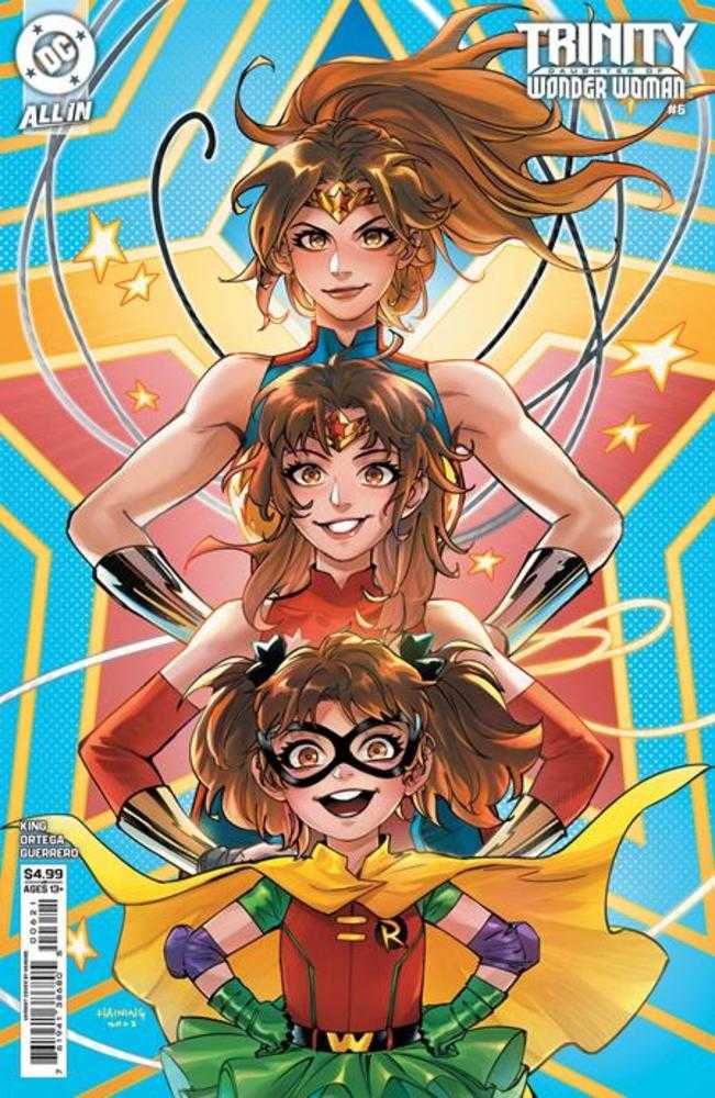 Trinity Daughter Of Wonder Woman 6 (Of 6) Cover D Haining Card Stock Variant - Walt's Comic Shop