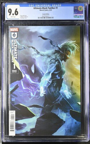 Ultimate Black Panther #1 Bosslogic Variant Edition CGC 9.6 - Walt's Comic Shop