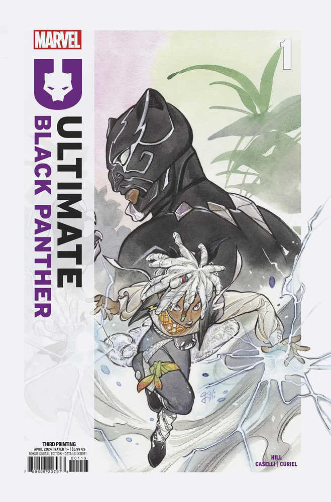 Ultimate Black Panther #1 Peach Momoko 3RD Printing Variant - Walt's Comic Shop