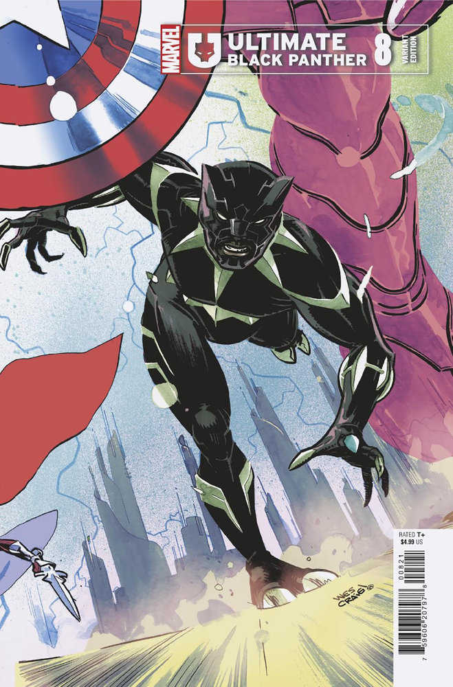 Ultimate Black Panther #8 Wes Craig Connecting Variant - Walt's Comic Shop