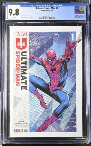 Ultimate Spider - Man #1 CGC 9.8 - Walt's Comic Shop