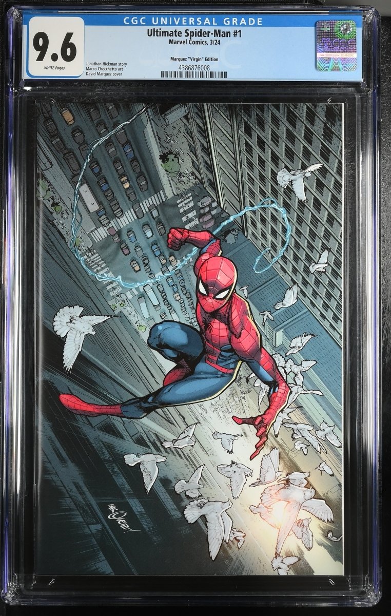 Ultimate Spider-Man #1 Marquez 1:100 Virgin Edition CGC 9.6 - Walt's Comic Shop