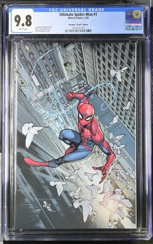 Ultimate Spider - Man #1 Marquez 1:100 Virgin Edition CGC 9.8 - Walt's Comic Shop