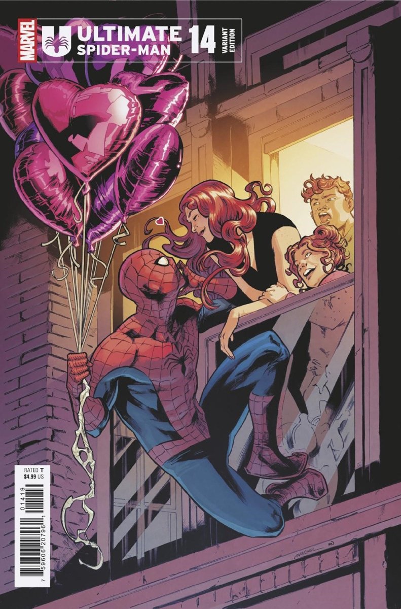 Ultimate Spider - Man #14 Carmen Carnero 1:25 Variant - Walt's Comic Shop