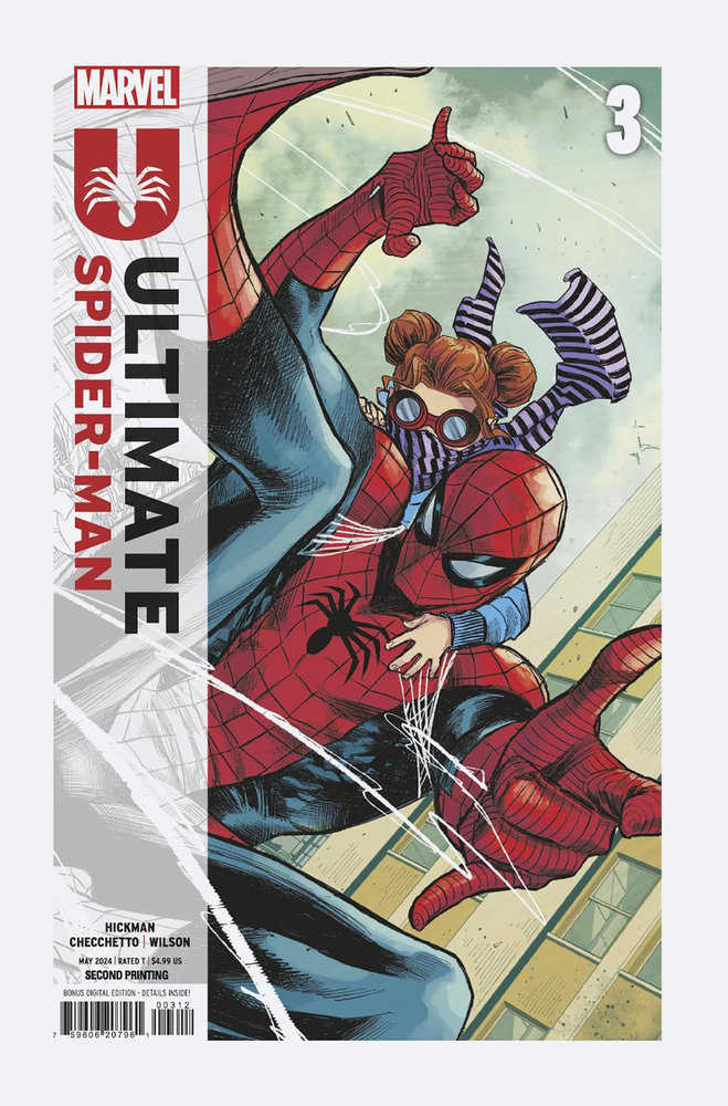 Ultimate Spider-Man #3 Marco Checchetto 2nd Print Variant - Walt's Comic Shop