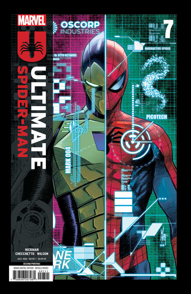 Ultimate Spider - Man #7 Marco Checchetto 2nd Print Variant - Walt's Comic Shop