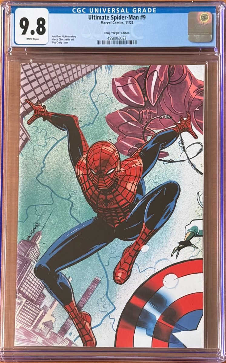 Ultimate Spider - man #9 Craig Virgin variant CGC 9.8 Only 3 graded in 9.8 - Walt's Comic Shop