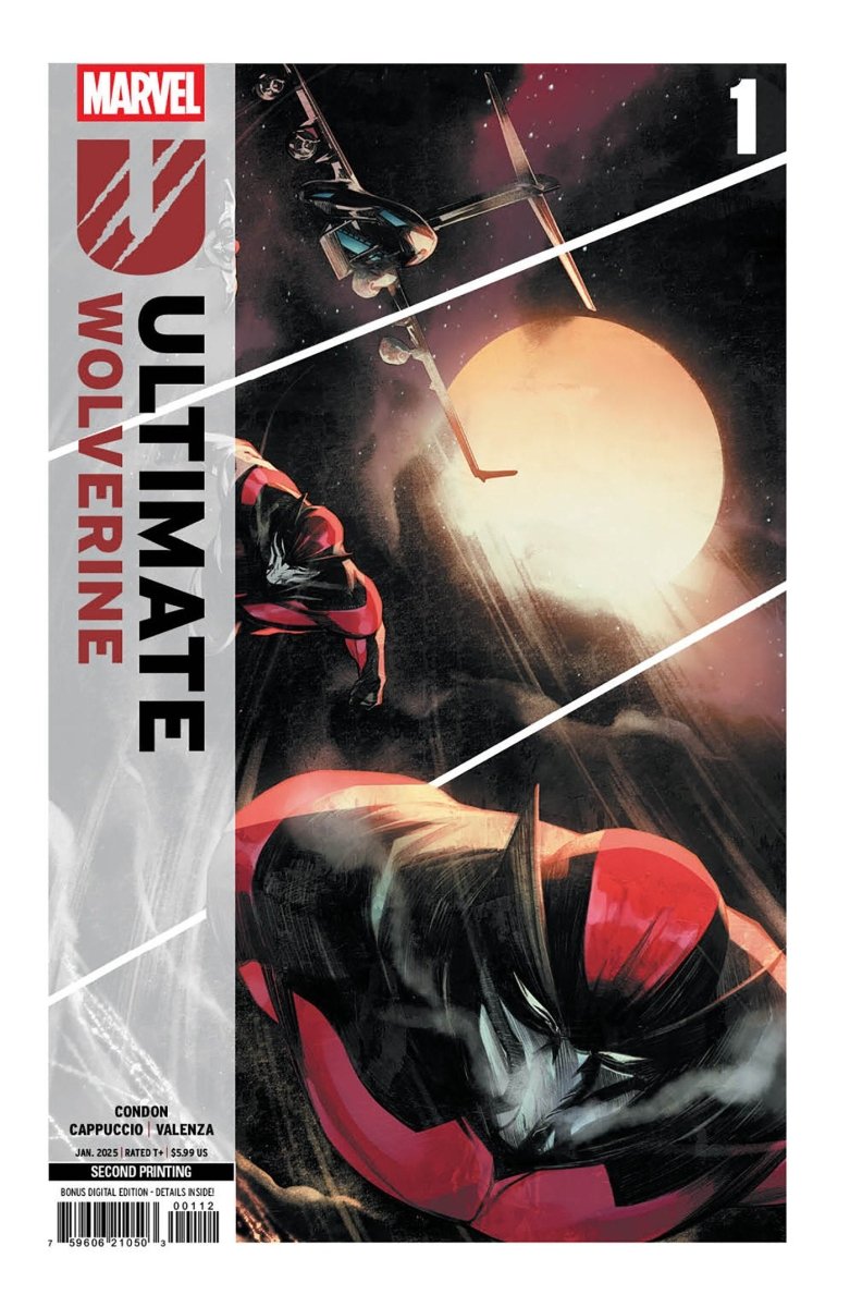 Ultimate Wolverine #1 Alessandro Cappuccio 2nd Print Variant *one copy per customer* - Walt's Comic Shop