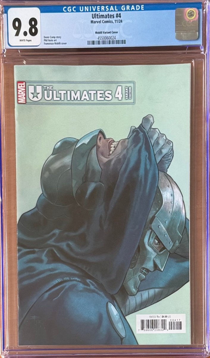 Ultimates #4 1:25 Francesco Mobili Variant CCG 9.8 - Walt's Comic Shop