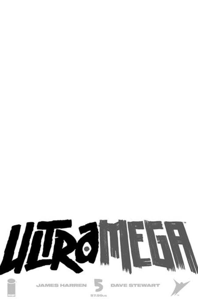 Ultramega By James Harren #5 (Of 8) Cover E Blank Sketch Variant (Mature) - Walt's Comic Shop