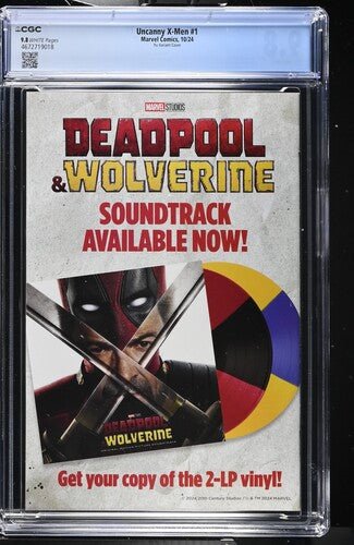 Uncanny X - Men 1 10/24 Marvel Comics Yu 1:25 Variant Cover CGC 9.8 - Walt's Comic Shop