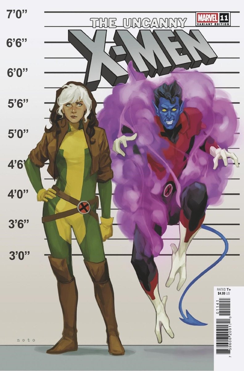 Uncanny X - Men #11 Phil Noto Connecting X - Manhunt Variant [Xmh] - Walt's Comic Shop