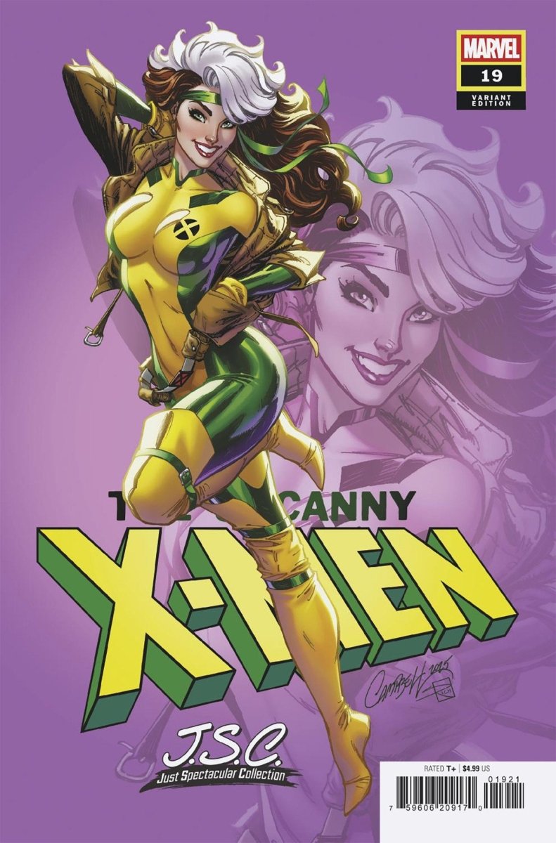 Uncanny X - Men 19 J. Scott Campbell Just Spectacular Collection Variant - Walt's Comic Shop