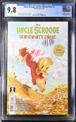 Uncle Scrooge and the Infinity Dime #1 CGC 9.8 - Walt's Comic Shop