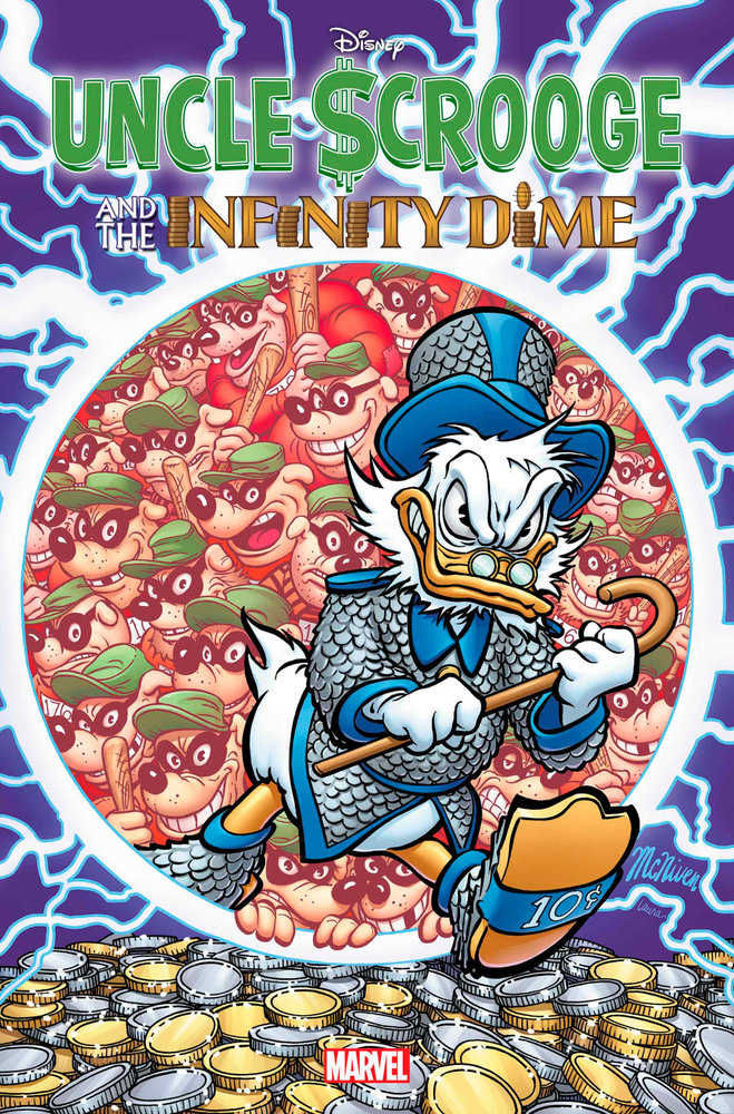 Uncle Scrooge And The Infinity Dime #1 Steve Mcniven Foil Variant - Walt's Comic Shop