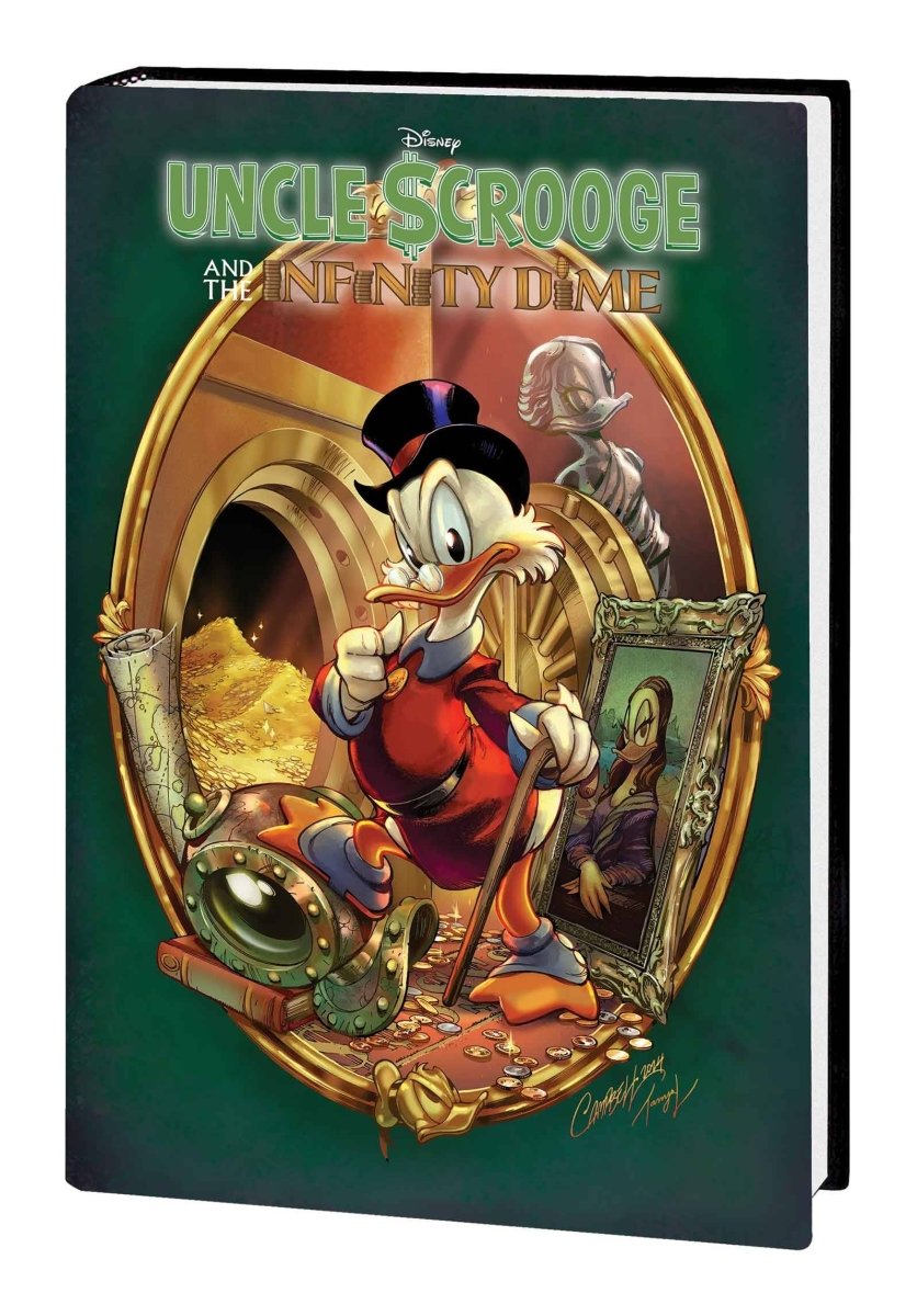 Uncle Scrooge And The Infinity Dime Gallery Edition J. Scott Campbell Cover HC [DM Only] *PRE - ORDER* - Walt's Comic Shop