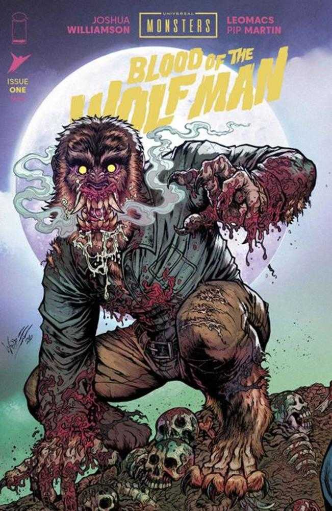 Universal Monsters Blood Of The Wolf Man 1 (Of 4) Cover C Maria Wolf & Mike Spicer Connecting 1:10 Ratio Variant *one per customer* - Walt's Comic Shop