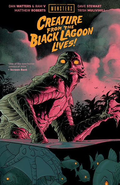 Universal Monsters: Creature From The Black Lagoon Lives HC Book Market  Matthew Roberts & Dave Stewart Cover