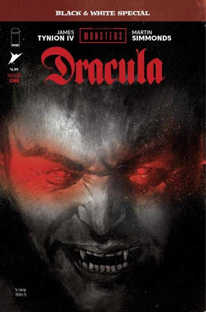 Universal Monsters Dracula Black & White Special 1 (Of 2) Cover A Martin Simmonds (Mature) - Walt's Comic Shop