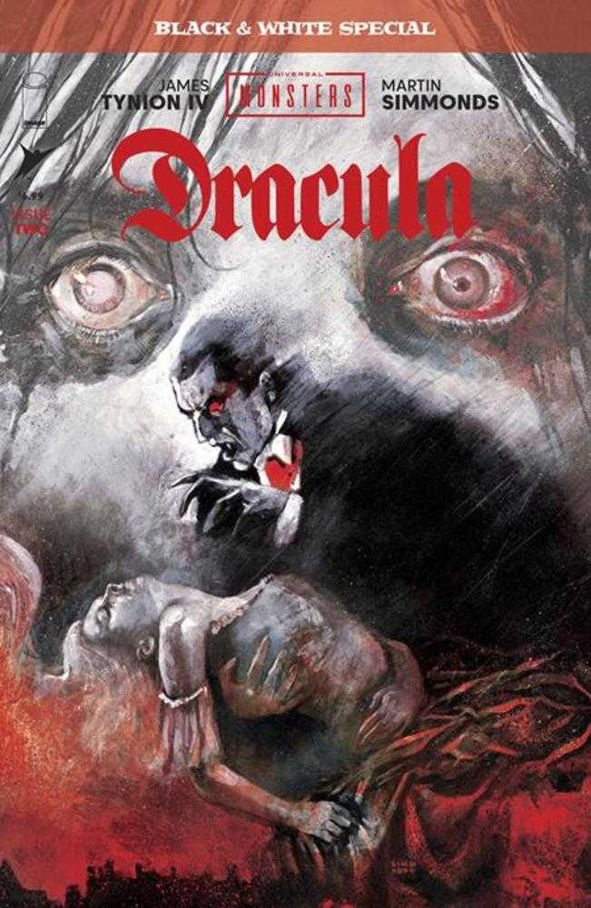 Universal Monsters Dracula Black & White Special 2 (Of 2) Cover A Martin Simmonds - Walt's Comic Shop