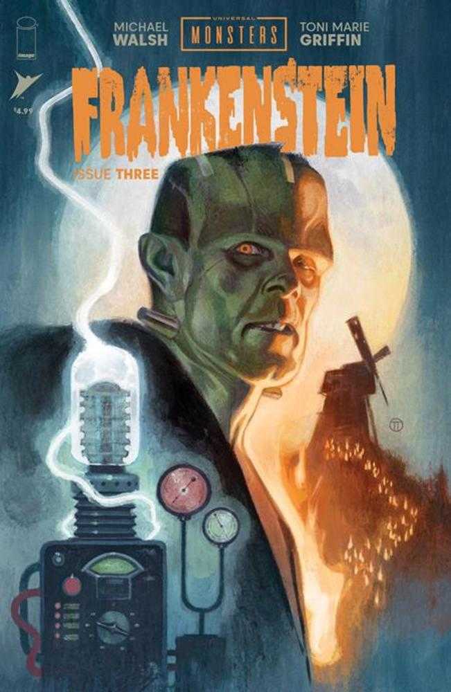 Universal Monsters Frankenstein #3 (Of 4) Cover B Julian Totino Tedesco Variant - Walt's Comic Shop