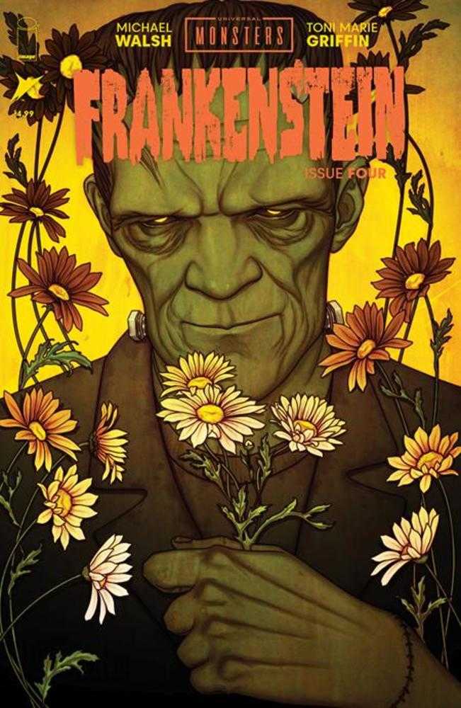 Universal Monsters Frankenstein #4 (Of 4) Cover B Frison - Walt's Comic Shop