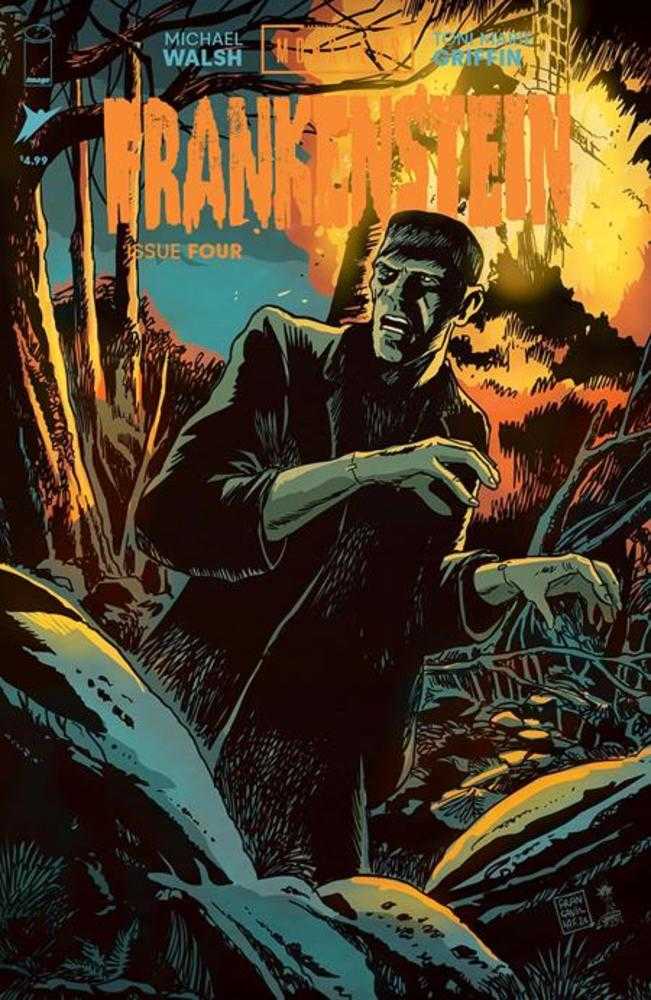 Universal Monsters Frankenstein #4 (Of 4) Cover C 10 Copy Variant Edition - Walt's Comic Shop