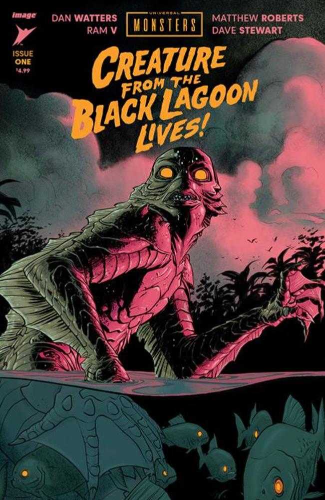 Universal Monsters The Creature From The Black Lagoon Lives #1 (Of 4) Cover A Matthew Roberts & Dave Stewart - Walt's Comic Shop