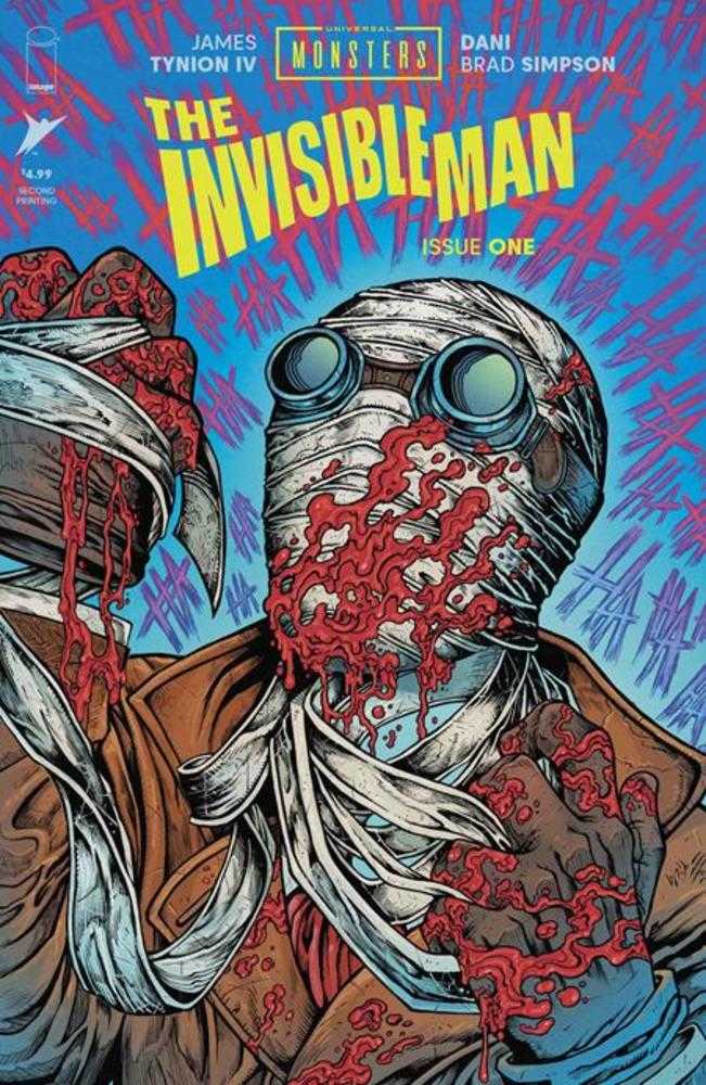 Universal Monsters The Invisible Man 1 (Of 4) 2 Nd Printing - Walt's Comic Shop
