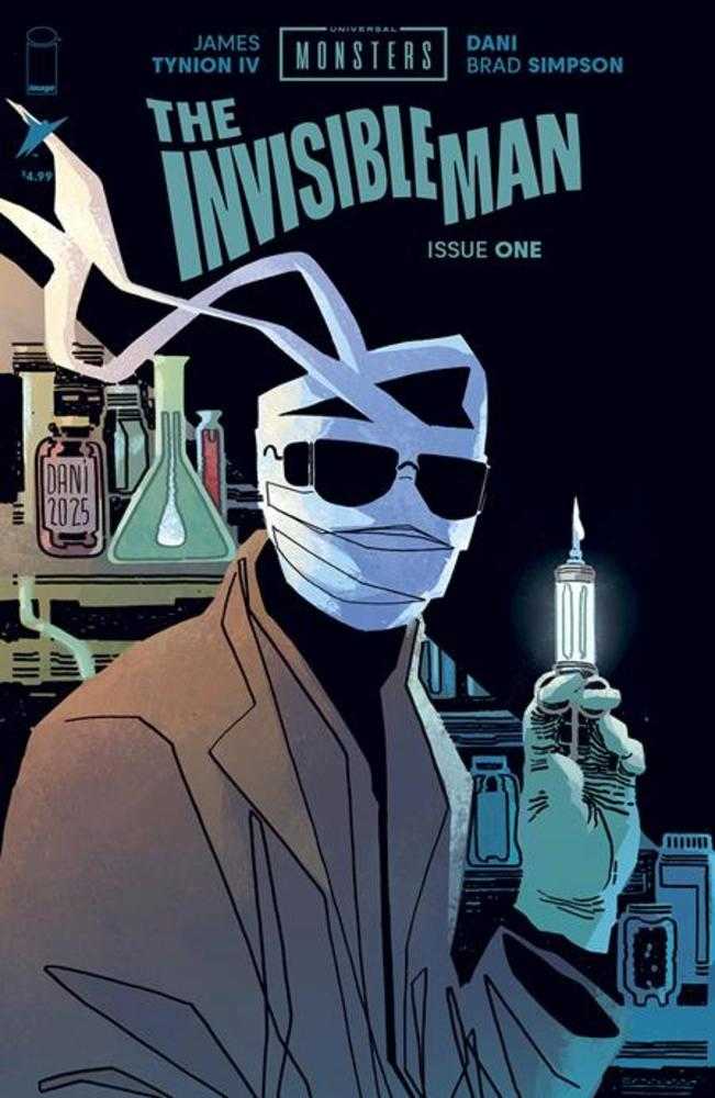Universal Monsters The Invisible Man 1 (Of 4) Cover A Dani & Brad Simpson - Walt's Comic Shop