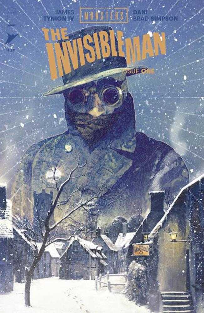 Universal Monsters The Invisible Man 1 (Of 4) Cover B Joshua Middleton - Walt's Comic Shop