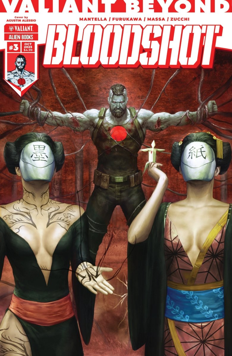Valiant Beyond: Bloodshot 3 Variant C (Alessio) - Walt's Comic Shop