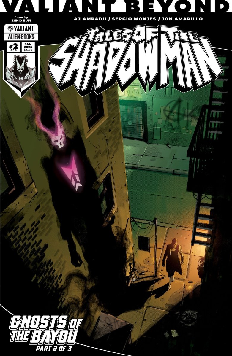 Valiant Beyond: Tales Of The Shadowman 5 Ghosts Of The Bayou 2 Variant B (Bufi) - Walt's Comic Shop