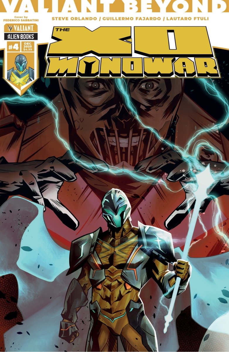 Valiant Beyond: The X O Manowar 4 Cover A (Sabbatini) - Walt's Comic Shop