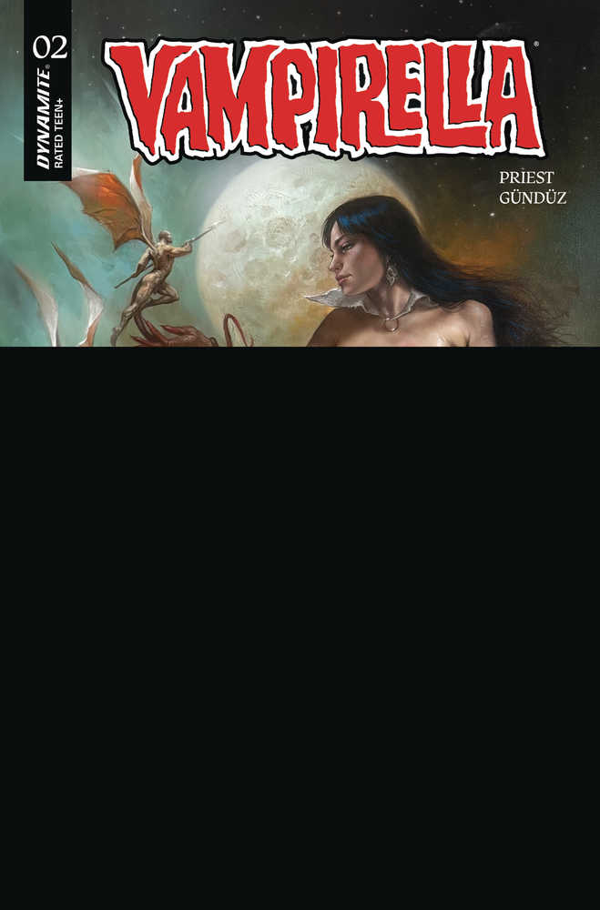 Vampirella (2025) 2 Cover J Parrillo Black Bag Risque - Walt's Comic Shop