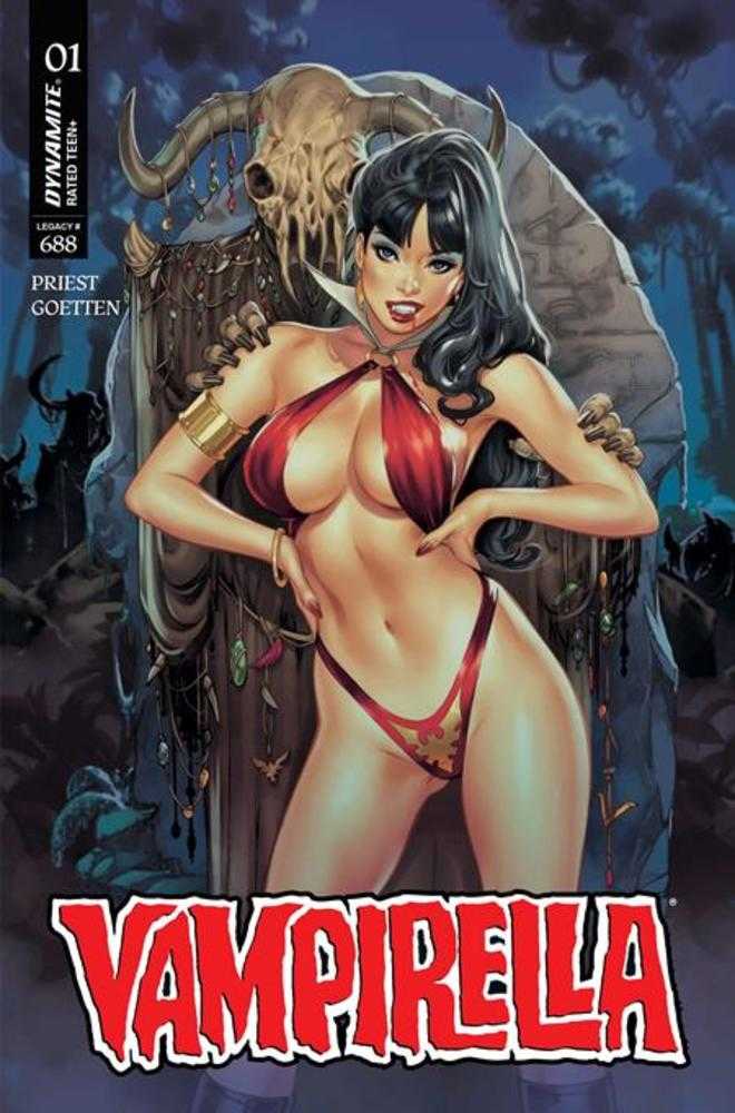Vampirella (2026) 1 Cover D Elias Chatzoudis Variant - Walt's Comic Shop